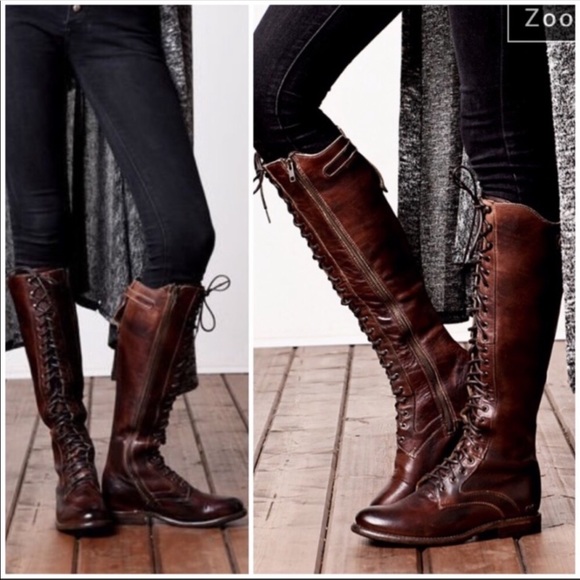 🆕 BED STU | Della Lace Up Tall Boots - Picture 7 of 8